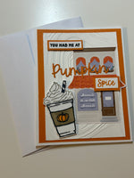 Pumpkin Spice Card