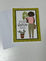 Plant Friends Birthday Card