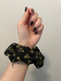 Deathly Hallows Zipper Scrunchie