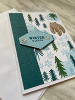 Bear Winter Wishes Card