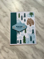 Bear Winter Wishes Card