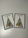 Pet Christmas Tree Card