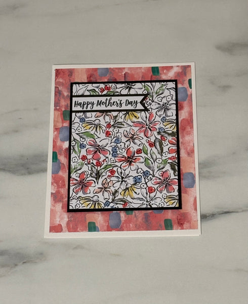 Floral Mother’s Day Card