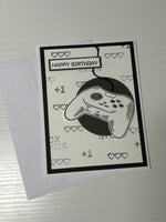 Controller Birthday Card