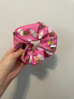 Milk and Cookies Zipper Scrunchie