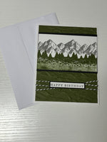Mountain Birthday Card