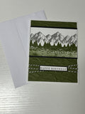 Mountain Birthday Card