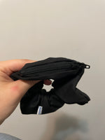 Black Zipper Scrunchie