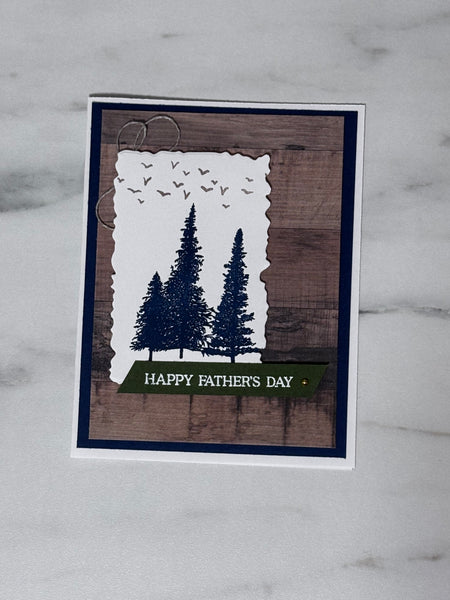 Rustic Tree Father’s Day Card