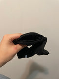 Black Zipper Scrunchie