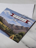 Mountain Range Father’s Day Card