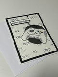 Controller Birthday Card