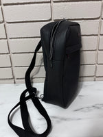 Faux Leather Over the Shoulder Bag