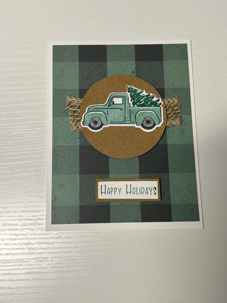 Truck Holiday Card