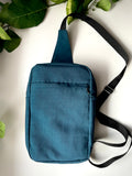 Solid Colour Sling Over the Shoulder Bag