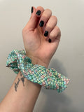 Mermaid Scale Zipper Scrunchie