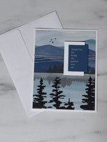 Mountain River Thank You Card