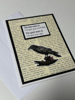Raven Birthday Card