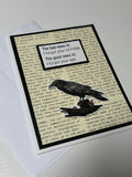 Raven Birthday Card