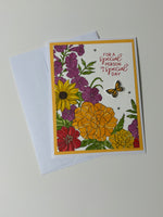 Floral Special Day Card