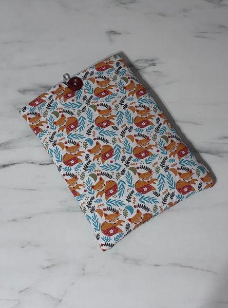 Fox and Fern Book Sleeve