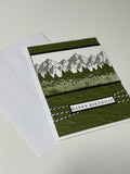 Mountain Birthday Card