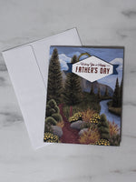 Hiking Trail Father’s Day Card