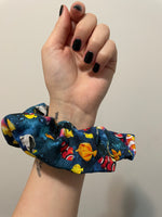 Tropical Fish Zipper Scrunchie