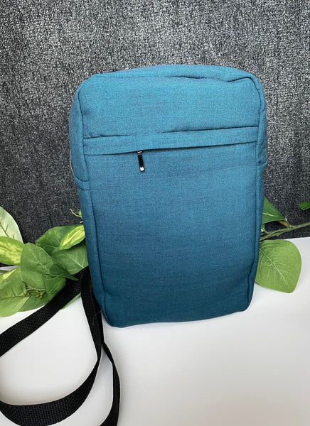 Blue over the shoulder bag best sale