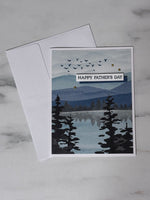 Mountain River Father’s Day Card