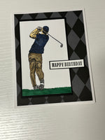 Golf Birthday Card