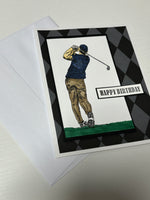 Golf Birthday Card