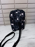 Dark Kitty Sling Over the Shoulder Bag
