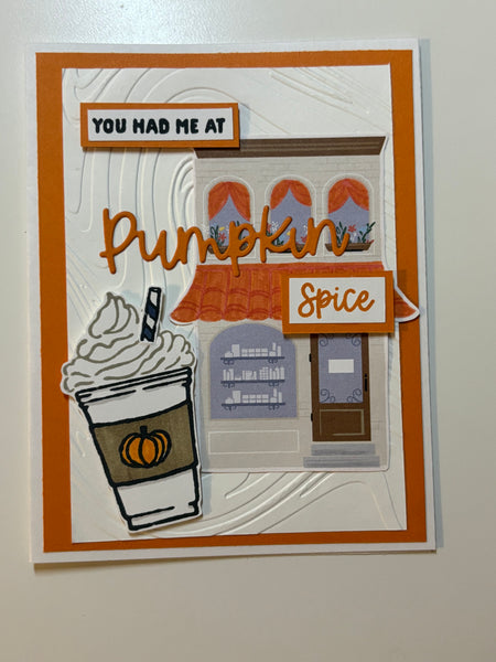 Pumpkin Spice Card