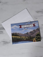 Mountain Range Father’s Day Card