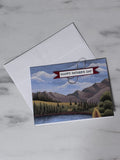 Mountain Range Father’s Day Card