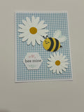 Bee Mine Daisy Valentine’s Day Card