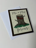 Forever Tree Wedding Card