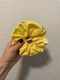 Yellow Zipper Scrunchie