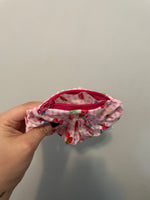 Plaid Berries Zipper Scrunchie