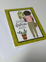 Plant Friends Birthday Card