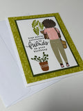 Plant Friends Birthday Card