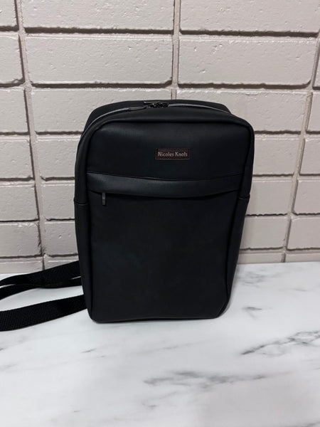 Faux Leather Over the Shoulder Bag