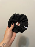 Black Zipper Scrunchie