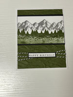 Mountain Birthday Card