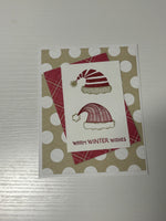 Hat Winter Wishes Card