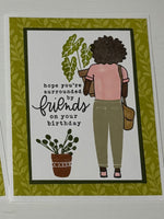 Plant Friends Birthday Card