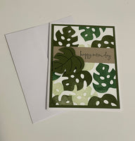 Tropical Leaf Mother’s Day Card