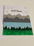 Mountain Birthday Card