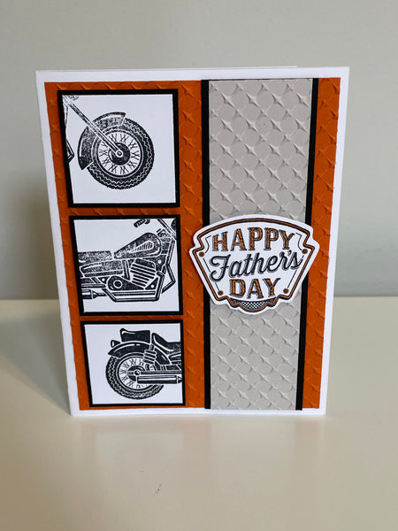 Motorcycle Father’s Day Card